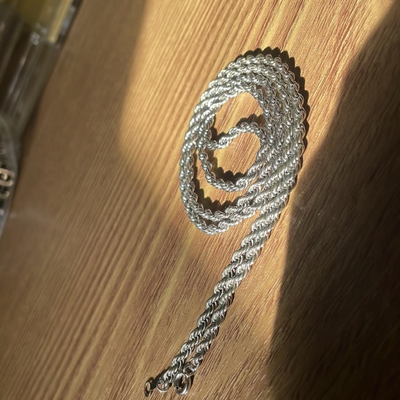 silver rope chain - Picture 2 of 3